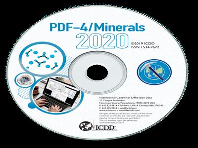 PDF-4矿物版衍射数据库卡片