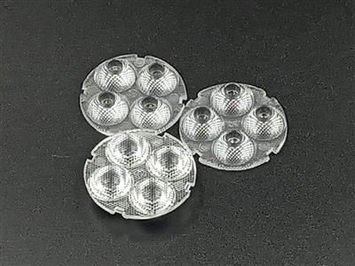 厂家货源20珠宝灯透镜38度 LED灯具小透镜小功率珠宝灯透镜品质款