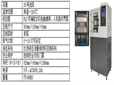 平板硫化机|材料压片机|塑料粒子压片机|苏州宇诺线缆检测设备