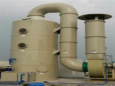 内蒙古包头实验室废气处理设备废水处理喷淋塔活性炭箱