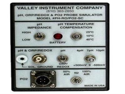 Valley Instrument PH-RO/PO2-SC模拟器