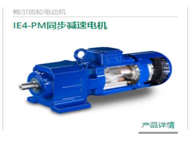 Bauer Gear Motor GmbH   IE4-PM同步齿轮电动机