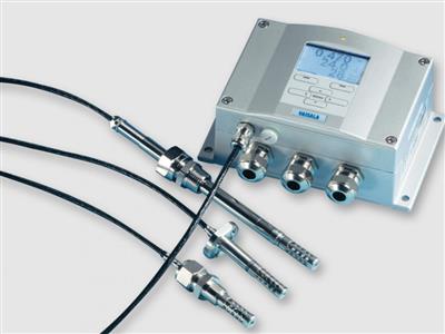 油中水分和温度变送器系列 MMT330 适用于液压系统、润滑系统和变压器油类监测