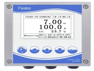 英国费思克 双通道水质在线pH/溶解氧分析仪 FSPD 5520